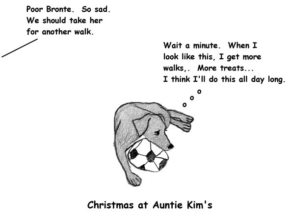 Christmas at auntie Kims