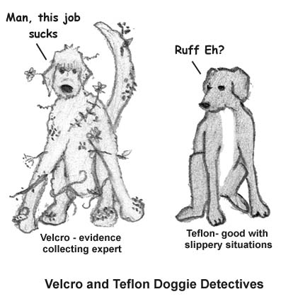 velcro and teflon